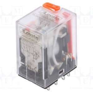 Relè Industriale 2 Scambi 24V AC 7A